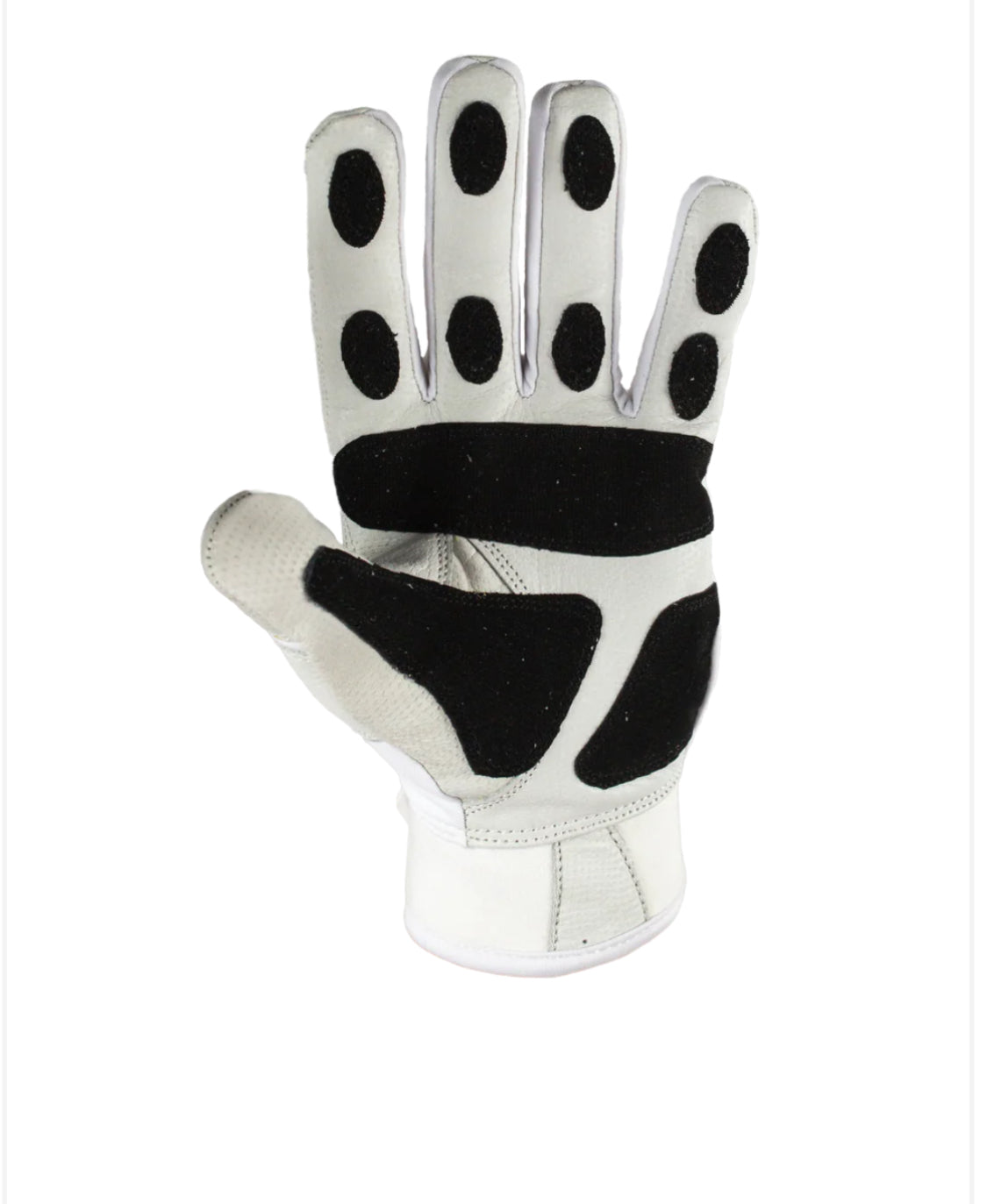 VukGripz Howler - All White Batting Gloves