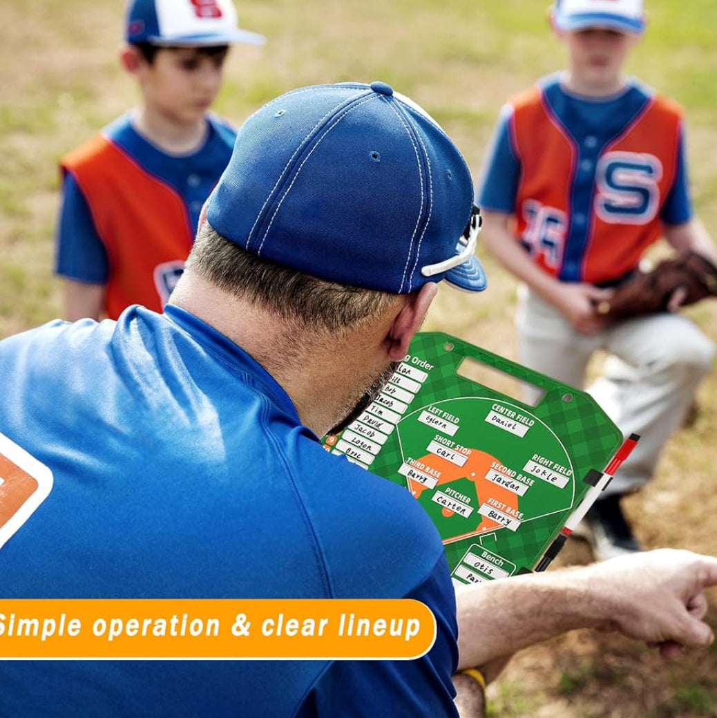 Magnetic Baseball Lineup Board