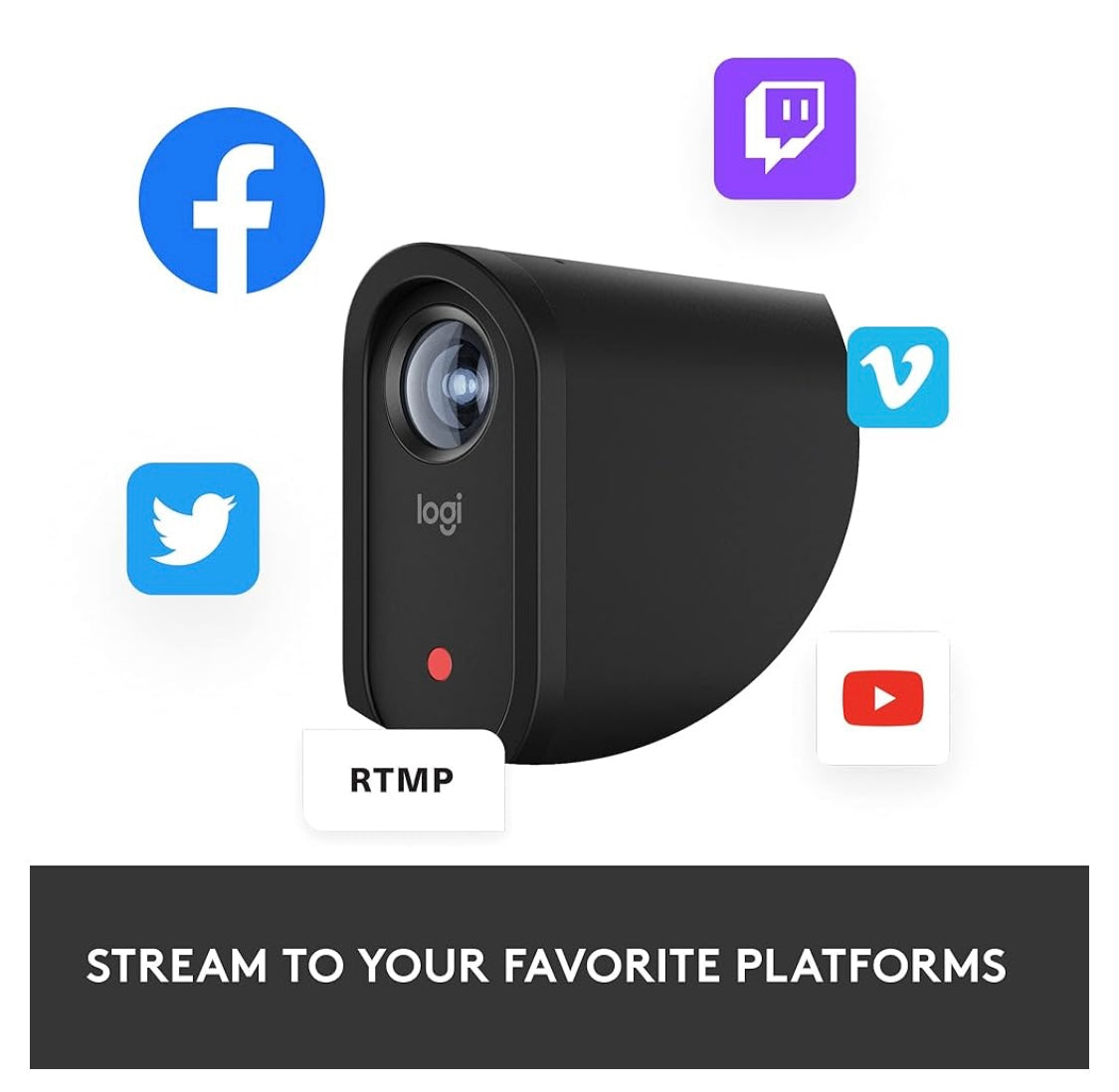 Logitech MEVO Start Streaming Camera 1080p