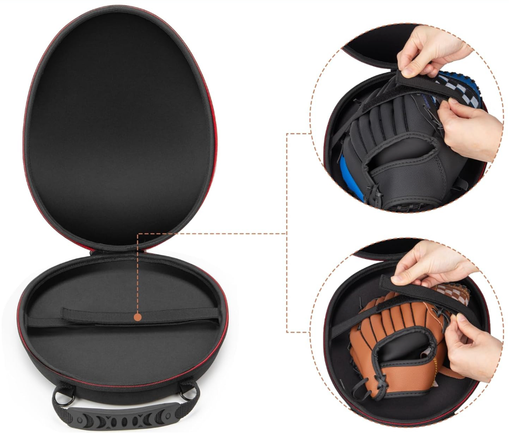 Hardshell Baseball Glove Case 9.5" - 12 "